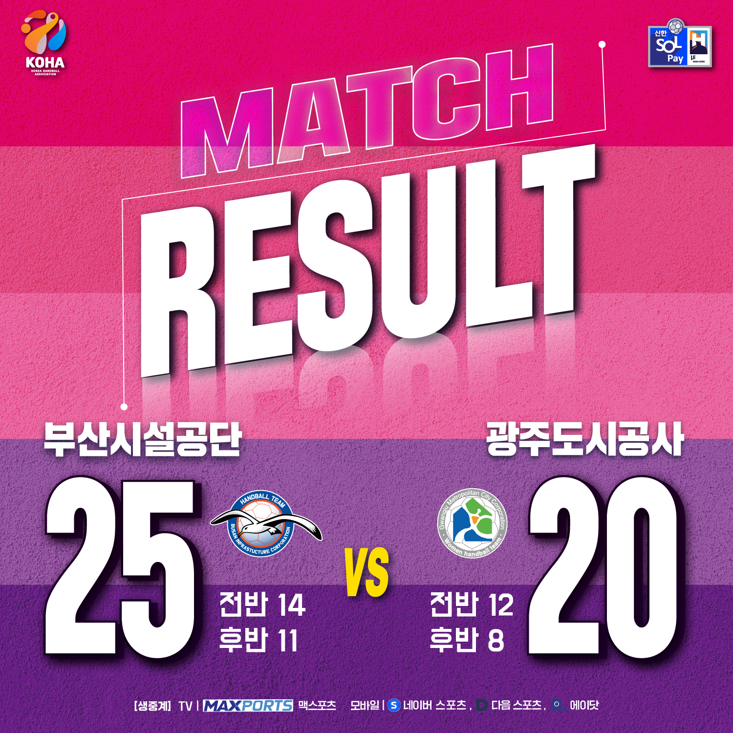 경기 결과 1